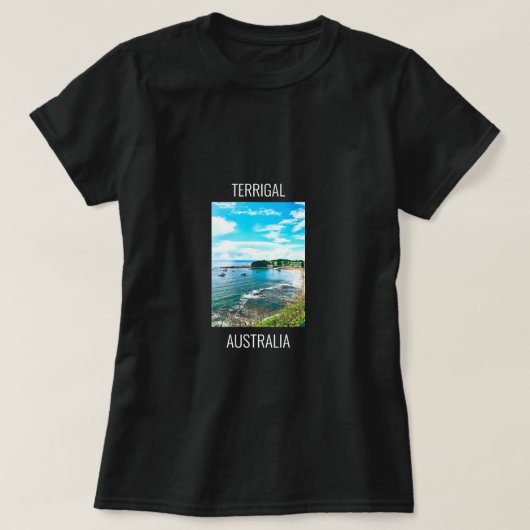 Terrigal Central Coast NSW Australië T-shirt (Design voorkant)