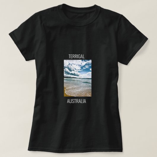 Terrigal Central Coast NSW Australië T-shirt (Design voorkant)
