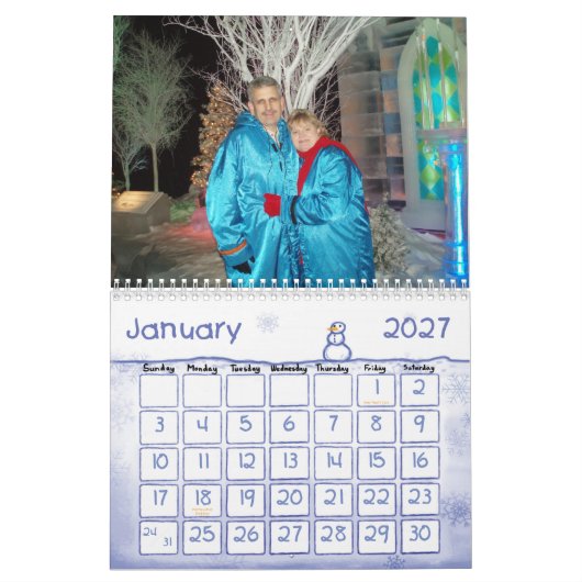 Terri's Family Calendar Kalender (Jan 2027)