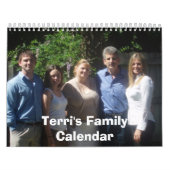 Terri's Family Calendar Kalender (Hoes)