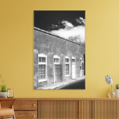 Territoriale stijl architectuur, Santa Fe, New Canvas Afdruk (Insitu (Woonkamer))