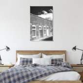 Territoriale stijl architectuur, Santa Fe, New Canvas Afdruk (Insitu (Slaapkamer))