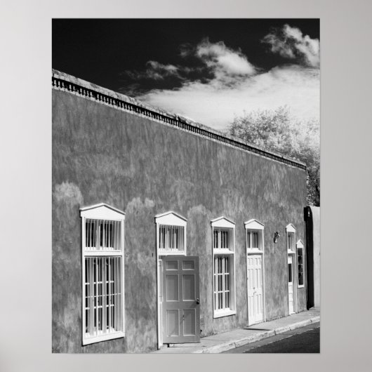 Territoriale stijl architectuur, Santa Fe, New Poster (Voorkant)