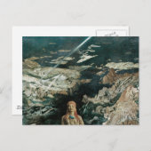 Terror Antiquus, 1908, ingediend door Leon Bakst Briefkaart (Voorkant / Achterkant)