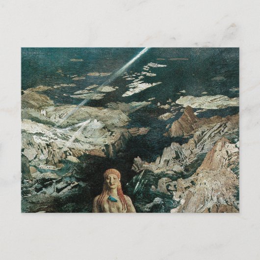 Terror Antiquus, 1908, ingediend door Leon Bakst Briefkaart (Voorkant)