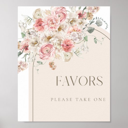 Terror Blush Bloemboog Favoren Bord Poster (Voorkant)
