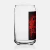 Terror Halloween Blikvorm Glas (Rechts)