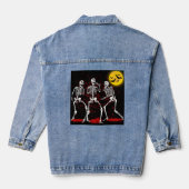Terror Halloween Denim Jacket (Achterkant)
