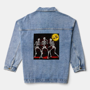 Terror Halloween Denim Jacket