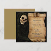 Terror Halloween Kaart (Voorkant / Achterkant)