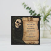 Terror Halloween Kaart (Staand voorkant)