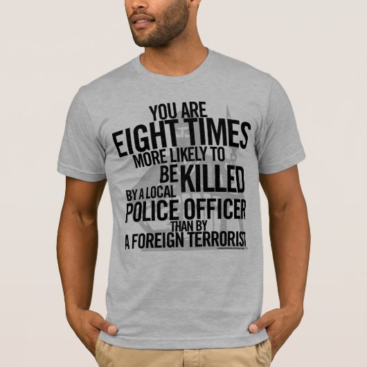 Terrorisme Facts Shirt (Voorkant)