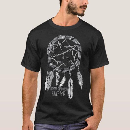 Terrorismebestrijding sinds 1492. t-shirt (Voorkant)