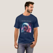 Terrorium - Waarom? Schreeuwende astronaut. Donker T-shirt (Voorkant volledig)