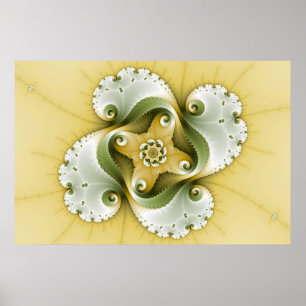 Terrorkracht - fractale kunst poster