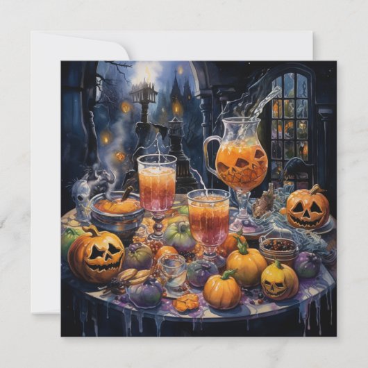 👻🍷 "Terrors & Tastings Event"! Aankondiging👻 Ha Kaart (Voorkant)