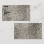 Terry Cloth Towel Visitekaartje (Voorkant / Achterkant)