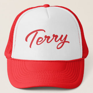 Terry Custom Red Trucker Pet