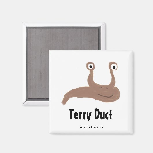 Terry Duct Magnet (Voorkant / Achterkant)