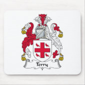 Terry Family Crest Muismat (Voorkant)