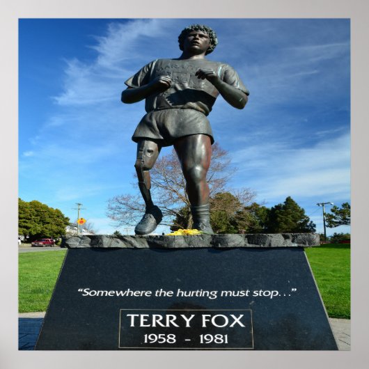 Terry Fox 24 x 24 inch, Value Poster Paper (Matte) (Voorkant)