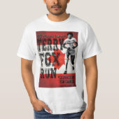 terry fox,canadese; t-shirt (Voorkant)