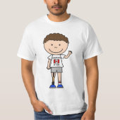 " Terry Fox Clipart - Terry Fox Drawing" T-shirt (Voorkant)
