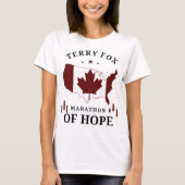 TERRY FOX MARATHON VAN DE HOOP T-SHIRT (Voorkant)