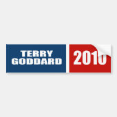 TERRY GODDARD FOR GOVERNOR BUMPERSTICKER (Voorkant)