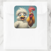 "Terry & Kay Silkie Chicken" Sticker Sheet (Tas)