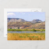 Terry, Montana Briefkaart (Voorkant / Achterkant)
