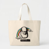 [Terry Riley OFFICIAL DESIGN] Regenboog Grote Tote Bag (Voorkant)
