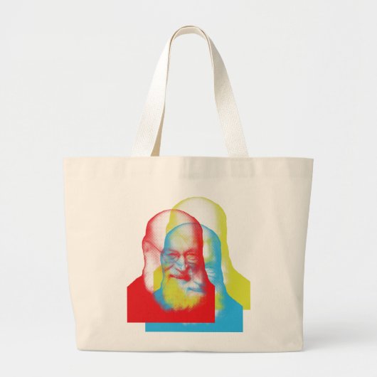 [Terry Riley OFFICIAL DESIGN] Regenboog Grote Tote Bag (Voorkant)