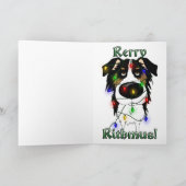 Terry Rithmus - Australische herder Feestdagen Kaart (Binnen)