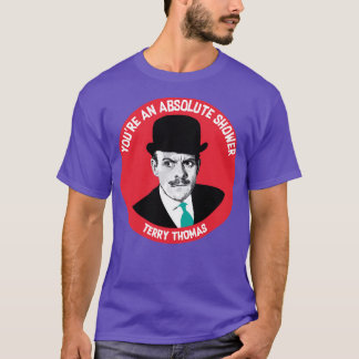 Terry Thomas Classic Britse souvenirs Ter T-shirt