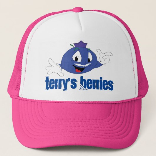 Terry's Berries Trucker Snap Back. Trucker Pet (Voorkant)
