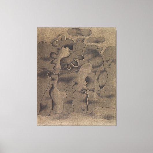 Tertiaire gestalte canvas afdruk (Voorkant)