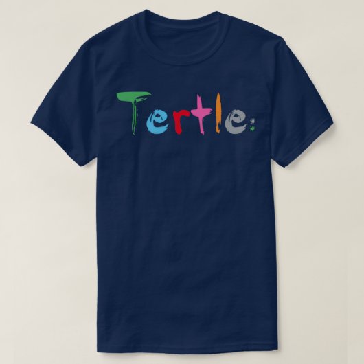 Tertle Paints T-shirt (Design voorkant)