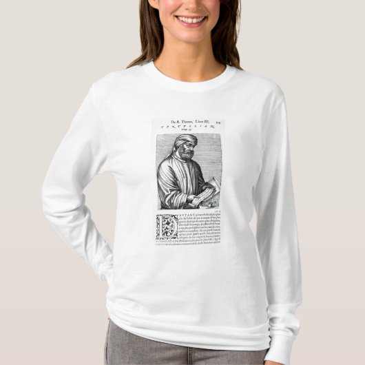 Tertullian, illustratie van Andre Thevet's T-shirt (Voorkant)