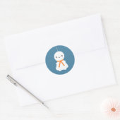 Teru Teru Bozu - Kawaii Japanse dollars Ronde Sticker (Envelop)