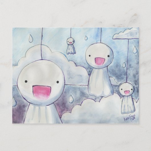 Teru Teru Briefkaart (Voorkant)