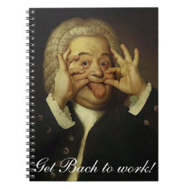 Terug aan het werk — Bach notitieboek