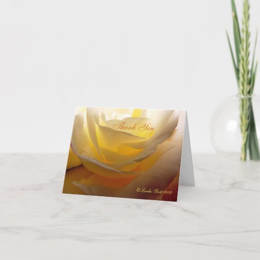 Terug aangestoken LindasDD nam, dank u Ontwerp toe Bedankkaart (Voorkant)