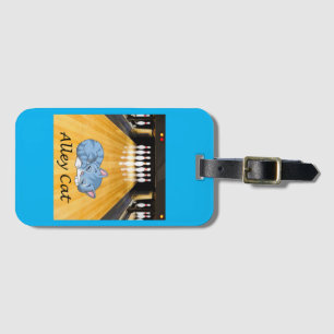 Terug Alley Cat is voorzien van tags Bagagelabel