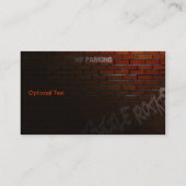 Terug Alley Visitekaartje (Achterkant)