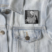 Terug Bach Af Grappige Knop Badge Speld Vierkante Button 5,1 Cm (In situ)