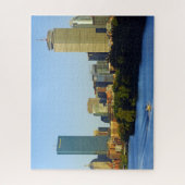 Terug Bay Boston Skyline Puzzle Legpuzzel (Verticaal)