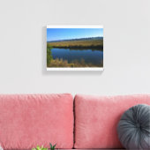 Terug Bay, Newport Beach, Californië Canvas Afdruk (Insitu (Woonkamer))