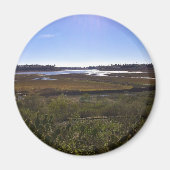 Terug Bay, Newport Beach, Californië Magneet (Voorkant)