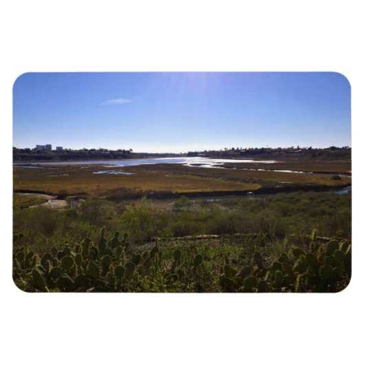 Terug Bay, Newport Beach, Californië Magneet (Horizontaal)